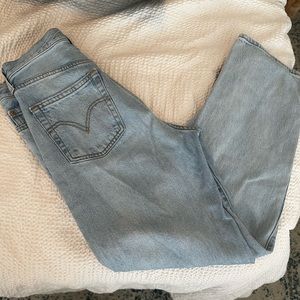 Levi’s ribcage straight jeans